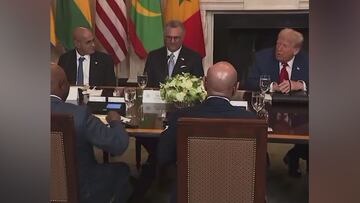 Trump mocked for bizarre praise of Liberia’s English