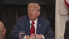 Trump lights up at White House: “Where’s my reporter from Africa?”