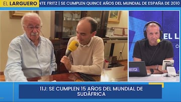 Del Bosque revela 15 años después los dos futbolistas que le costó dejar fuera del Mundial 2010