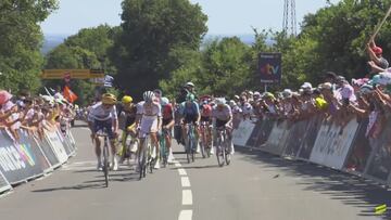 La brutal victoria de Pogacar en uno de los finales más bonitos y explosivos del Tour: no es de este mundo