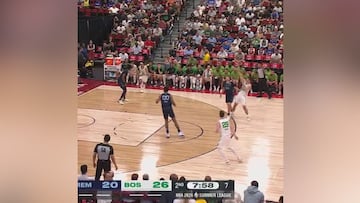El primer partido de Hugo González con los Celtics resumido en 1′: muy buenas sensaciones
