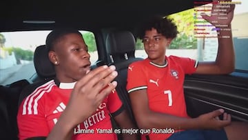 El ‘zasca’ del hijo de Cristiano a Lamine que ha provocado la respuesta masiva de los culés en redes