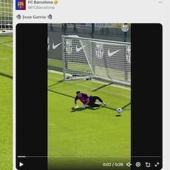 Vídeos oficiais de uma divulgação muito barça como uma 'pressão' para Ter Stegen