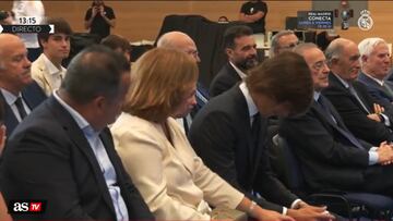 Emotional moment from Carreras’ mother at the end of his speech: guaranteed to move anyone