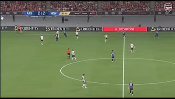 15 year old kid wins penalty that gives Arsenal the victory