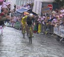 El bestial ataque de Van Aert reventando a Pogacar que el Tour ha calificado de “histórico”