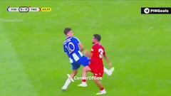 A bofetón limpio en un amistoso: Gabri Veiga se engancha con un jugador del Twente y acaban mal