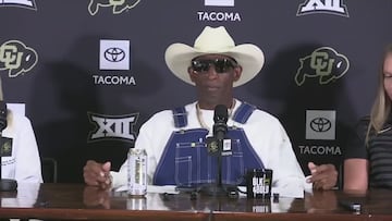 Deion Sanders breaks down in tears as he shares cancer-free news