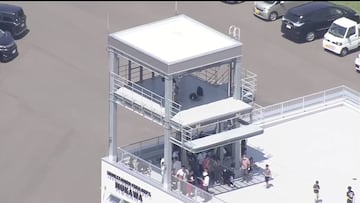 Terror en Japón: alarma de evacuación y la gente comienza a subir a las azoteas