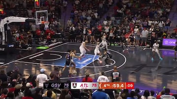 Lanzan un dildo fosforescente a la pista en medio de una jugada decisiva en la WNBA: intervino la policía