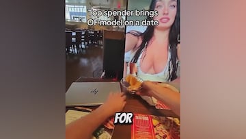 OnlyFans culture exposed in shocking viral date with huge screen setup