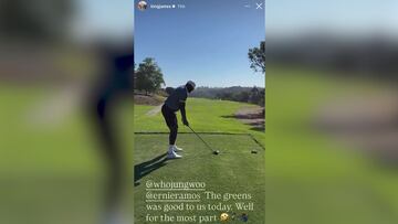 LeBron James shares drive swing update: huge progress in less than a month