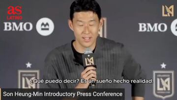 Heung-Min Son: “Necesitaba un nuevo desafío y por eso elegí a LAFC”