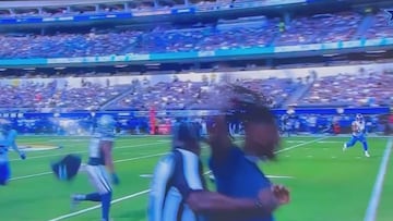 CeeDee Lamb brutally taken out by referee in shocking collision