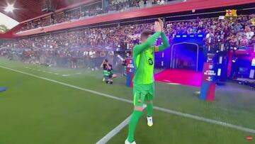 La esperada entrada de Ter Stegen al Gamper tras toda la tormenta