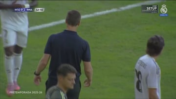 El cooling break de Xabi con Vinicius y Mbappé que llama la atención: no va a permitir una