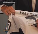 Sale a la luz la dedicatoria de Mastantuono a Florentino en la camiseta: reveladora...