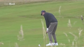 VP JD Vance struggles on the green with 4-putt at Trump Turnberry