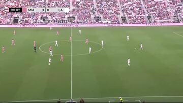 La última exhibición de Messi frente al LA Galaxy: es de otro planeta