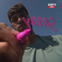 La frase que dibujó a la cámara Alcaraz que perdurará para siempre en su rivalidad con Sinner