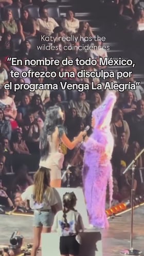 Fan mexicano se disculpa con Katy Perry por el incidente de Venga la Alegría