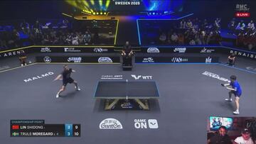 Historia del deporte: la locura de punto para ganar al número uno del mundo del ping-pong