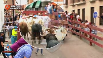 Nuevas imágenes del incidente de Alfredo Duro en el encierro: impactante