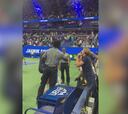 La secuencia del intento de robo a Sinner mientras atendía a los fans