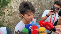 Javier Romo: “Ayuso ha sido un poco más inteligente y me ha ganado en meta”