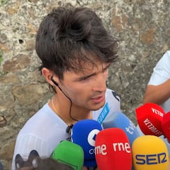 Javier Romo: “Ayuso ha sido un poco más inteligente y me ha ganado en meta”