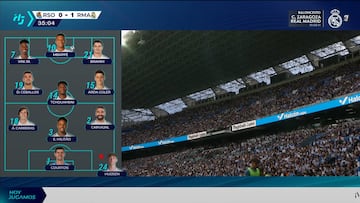 Los árbitros consideran que no era roja a Huijsen pero que el VAR acertó