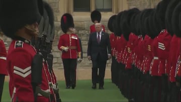Historic Moment: Trump and The King Lead Guard of Honor at Windsor Castle