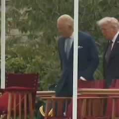 Trump rompe el protocolo dos veces en Windsor con el rey Carlos III: el vídeo arrasa en redes