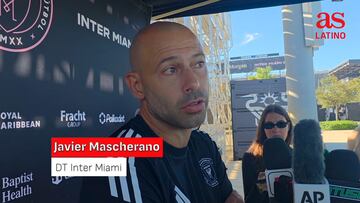 Mascherano: “La meta está clara, es ganar los siete partidos que nos quedan y luchar por la Supporters Shield”