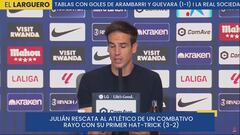 La magistral respuesta de Íñigo Pérez cuando le preguntan por las posibles rojas al Atlético: a mucha gente no le gustará