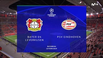 Resumen y goles del Bayer Leverkusen vs PSV, jornada 2 de la Champions League 25-26