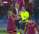 Histórico triple penalti en Europa: lo que le pasó a la Roma desde los once metros es de no creer