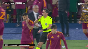 Histórico triple penalti en Europa: lo que le pasó a la Roma desde los once metros es de no creer