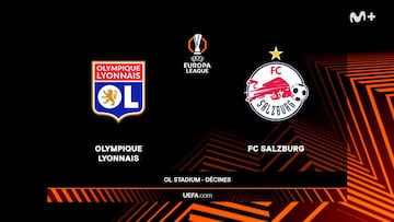 Resumen y goles del Lyon vs Salzburgo de la Europa League