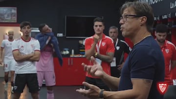 El Sevilla filtra la arenga de Almeyda antes de golear al Barça y suma ya 3 millones de visitas
