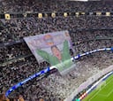El sorprendente tifo del Real Madrid hoy en el Bernabéu: tiene mucha miga