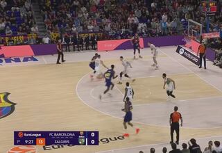 Resumen del Barcelona vs Zalgiris de la Euroliga