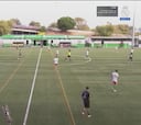 Un juvenil del Madrid marca el gol del año en División de Honor