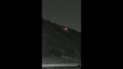 Video: Aparece impresionante orbe naranja en Nuevo León