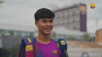 La primera entrevista de la joya de La Masía que tiene enamorados a todos los culés: vean el porqué