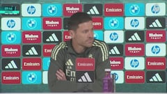 Le preguntan a Xabi por su ausencia en el comunicado de Vinicius: no da lugar a dudas