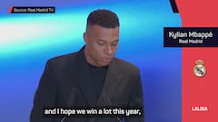 Mbappé wants to stay at Real Madrid “for many years” after Golden Boot