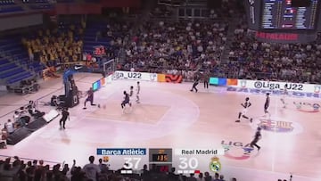 ¡Tiene 14 años y es una salvajada! El mate de Dabone al Madrid que enloqueció al Palau