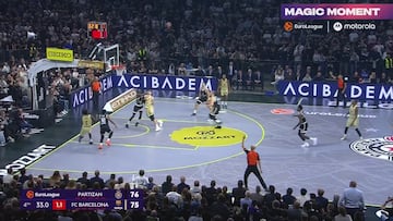 El triple para ganar del Barça desde el párking: el narrador entró en trance