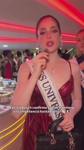 Polémica en Miss Universo 2025: así fue el enfrentamiento entre Fátima Bosch y Nawat Itsaragrisil